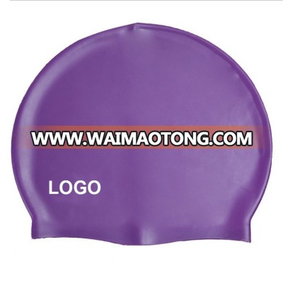 Custom Latex Silicone Swim Cap With Logo