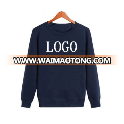 Customized Unisex Long Sleeve Cotton Sportswear Crew Pullover Hooded Fleece Crewneck Sweatshirt