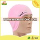 Waterproof latex swimming silicone custom logo ear swim cap